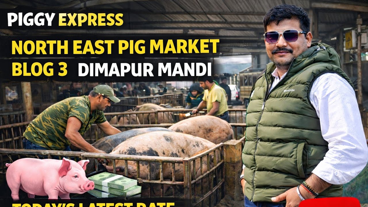 North East Pig Market | Blog 3 | Dimapur Mandi | Fresh Update 🔥
