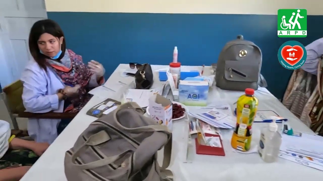 The ARPD free disability camp held at Govt Hospital Booni, Upper Chitral on June 10, 2023.