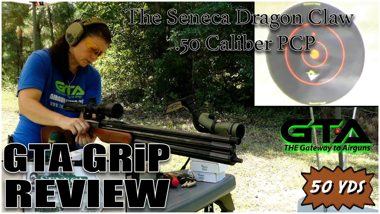 Обзор винтовки Seneca Dragon Claw .50 Caliber PCP GRiP — Gateway to Airguns Обзор пневматического...