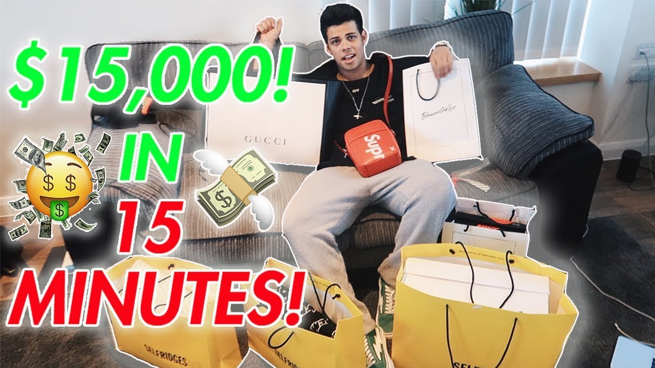 Потратить 15 000 долларов за 15 минут!!! Шоппинг