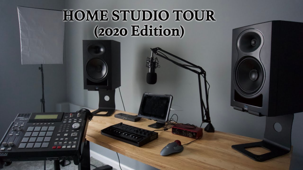 Home Studio setup and Tour | 2020