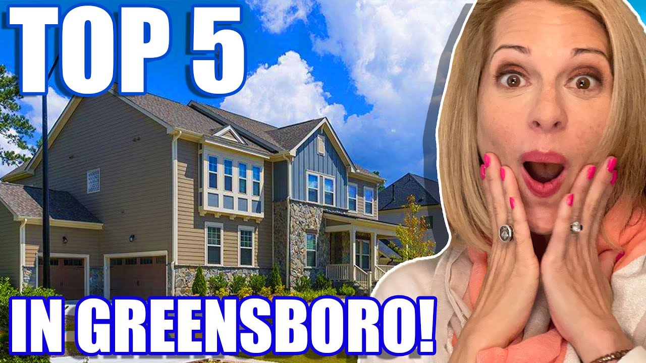 TOP 5 Neighborhoods in Greensboro North Carolina | Moving to Greensboro North Carolina