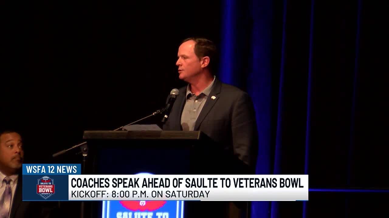 Coaches speak ahead of IS4S Salute to Veterans Bowl