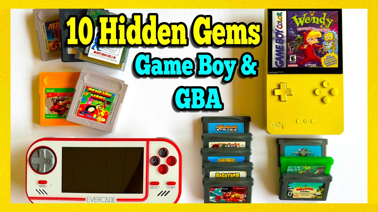 10 HIDDEN GEMS for Game Boy and GBA
