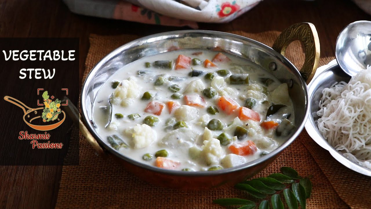 Vegetable Stew Recipe (Kerala Style Veg Stew)