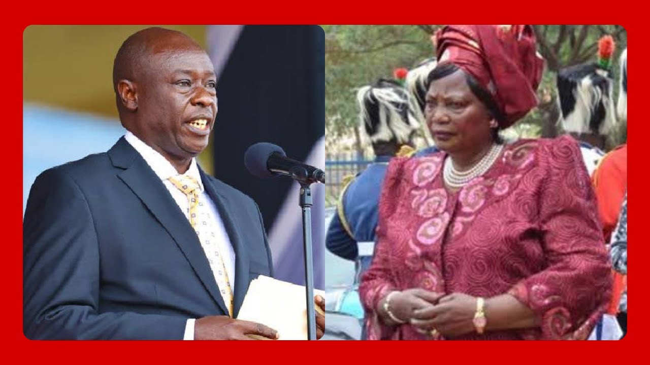 DP Gachagua Seeks Forgiveness from Former First Lady Mama Ngina