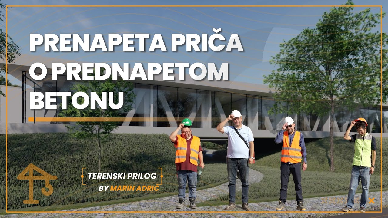 Prednapeti beton na poslovno-proizvodnoj zgradi u RH vrijednoj 5 milijuna eura  [TEMA TJEDNA 08]