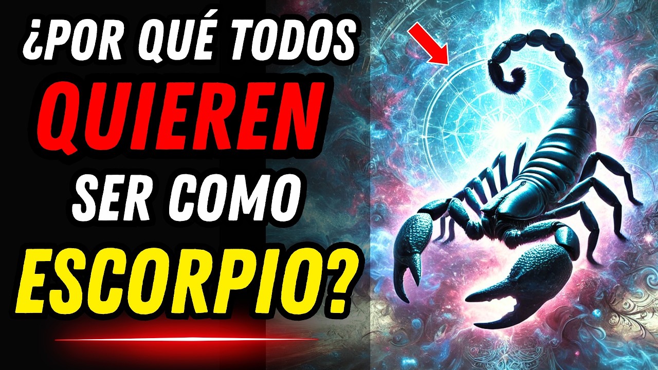 ¿POR QUÉ TODOS QUIEREN SER COMO ESCORPIO? ♏🦂 Esta Es La Pura Verdad Jamás Contada