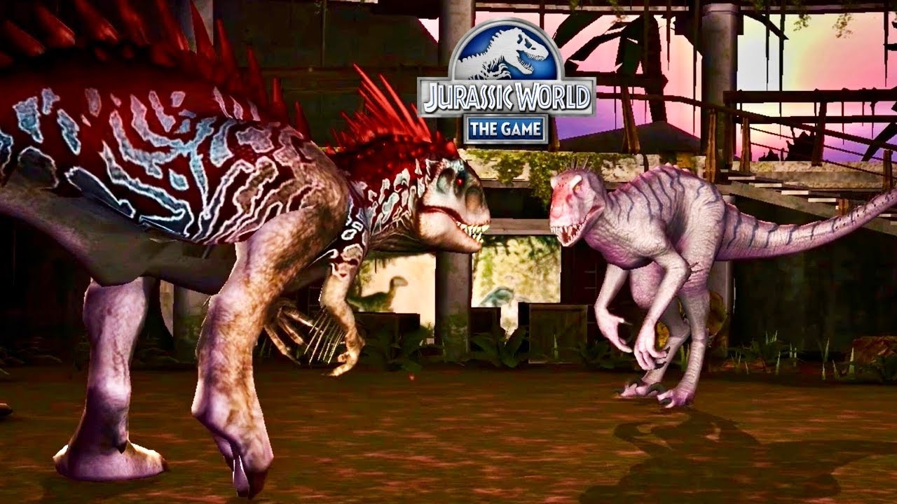 Indominus Rex Vs Scorpios Rex In JW - Strongest Hybrid Dinosaurs 