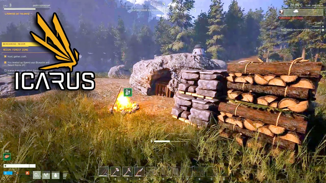 Primeiro dia de lan&ccedil;amento | Icarus | Gameplay | S02E01