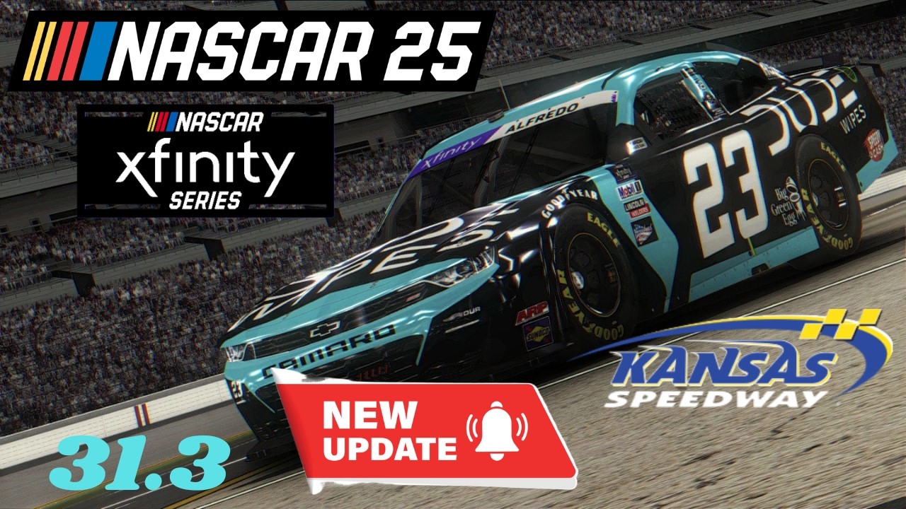 NASCAR 25 (Updated) Setup Xfinity Kansas (31.35)