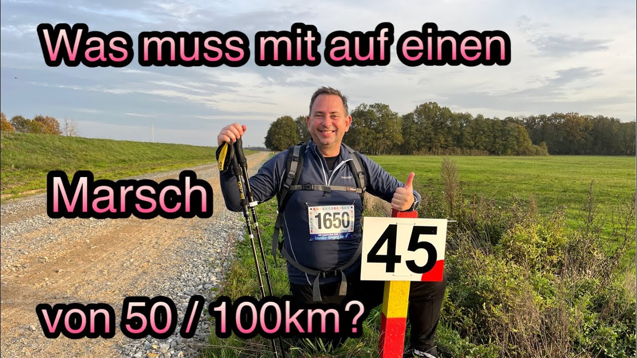 Packliste | Ausr&uuml;stung 🥾 f&uuml;r die 50km / 100km beim Megamarsch oder Mammutmarsch