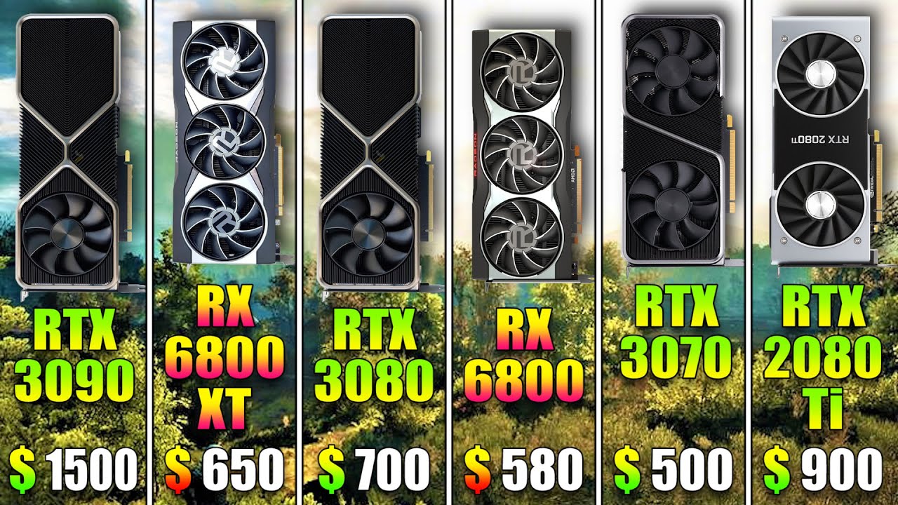 RTX 3090 vs RX 6800 XT vs RTX 3080 vs RX 6800 vs RTX 3070 vs RTX 2080 Ti | PC Gameplay Tested