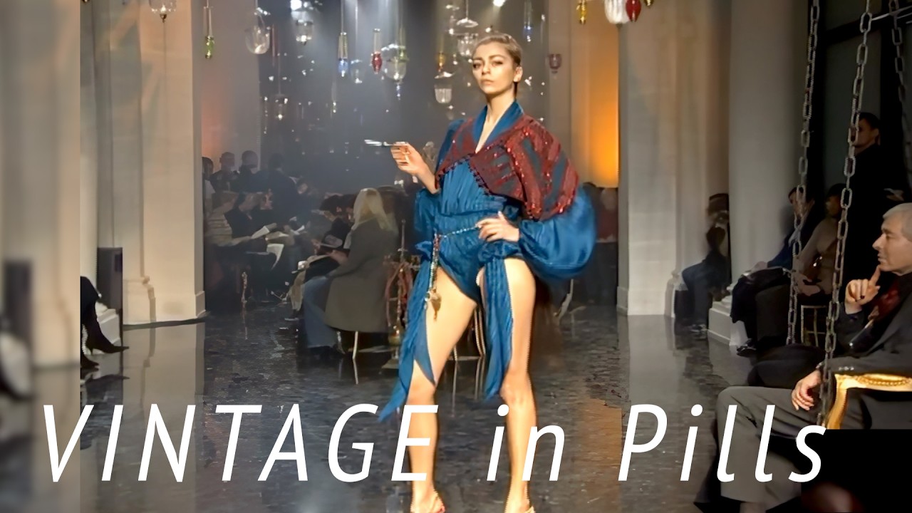 Vintage in Pills  JEAN PAUL GAULTIER Spring 2006 Couture Paris - Fashion Channel