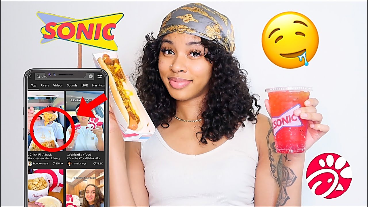 Letting TikTok Decide What I Eat For 24 HOURS!