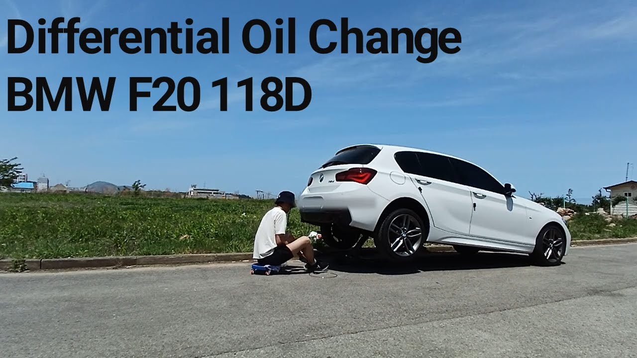 Differential oil change for BMW F20 118D