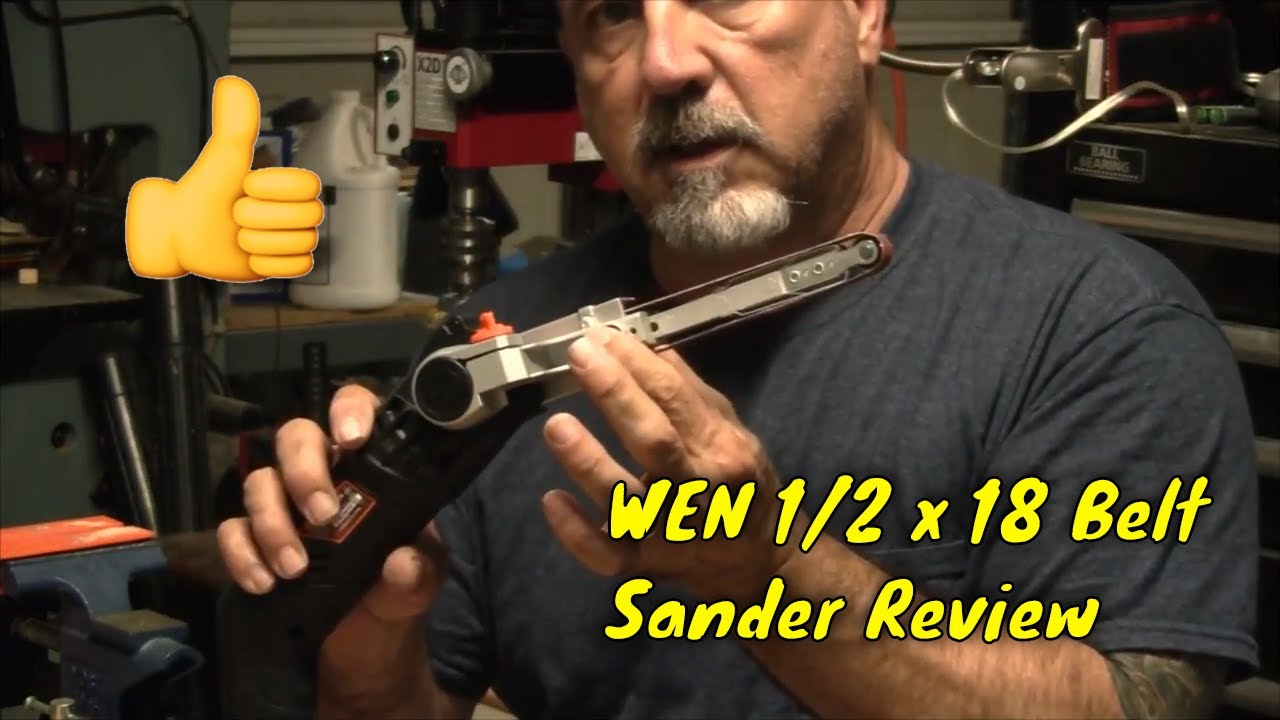 Wen 1/2 x 18 Belt Sander - Mini Belt Sander - Power File Review