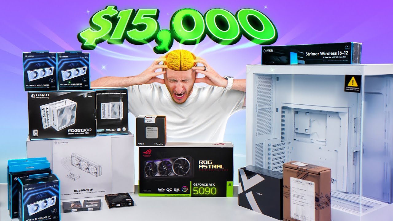 I Built my Subscriber his Dream $15,000 PC - Episode 11