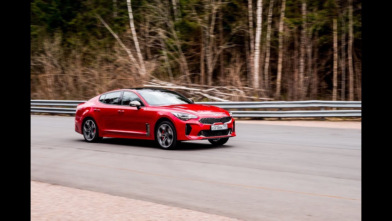 270 км/ч на KIA Stinger по российским дорогам. Замер 0-100 и максималки на полигоне НАМИ.
