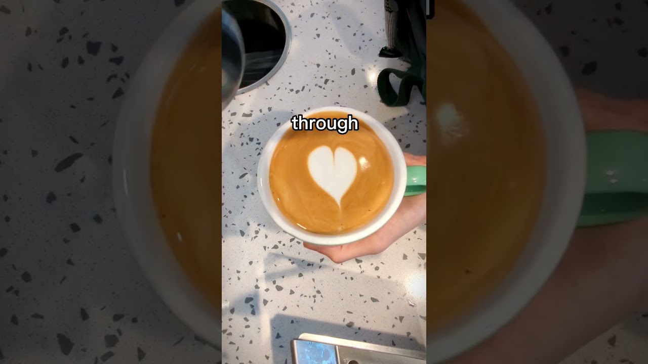 4 базовых сердечка для латте ❤