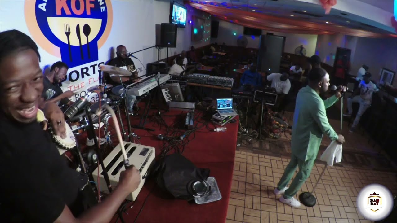 King Segun Blessing x Next Level Band Live @ K.O.F Sports Cafe, Glenn Dale MD 7/22/22