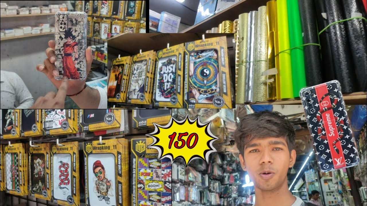 Mumbai//Sahara Market//Mobile Skin Under ₹150 #mobilecover