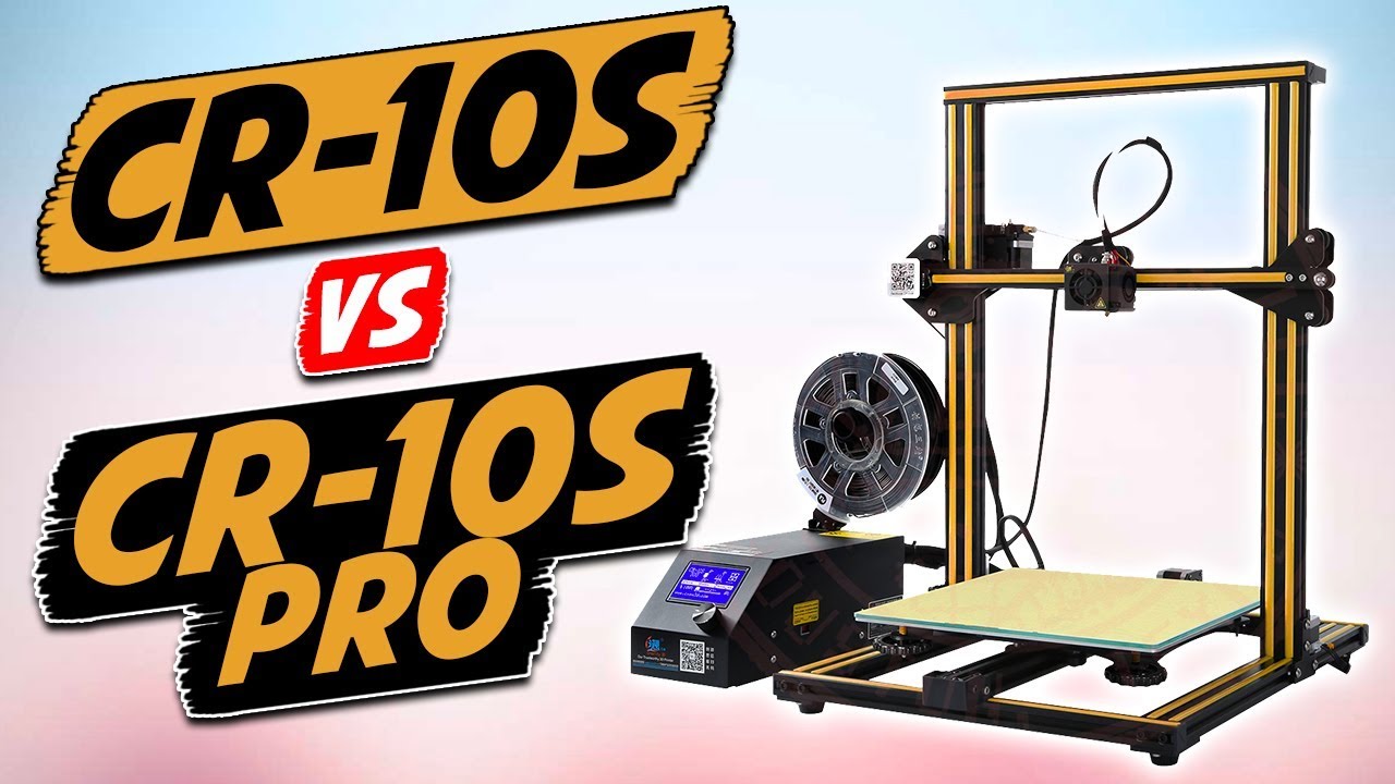 Creality CR-10s vs Creality CR-10s Pro 3D Printer Comparison