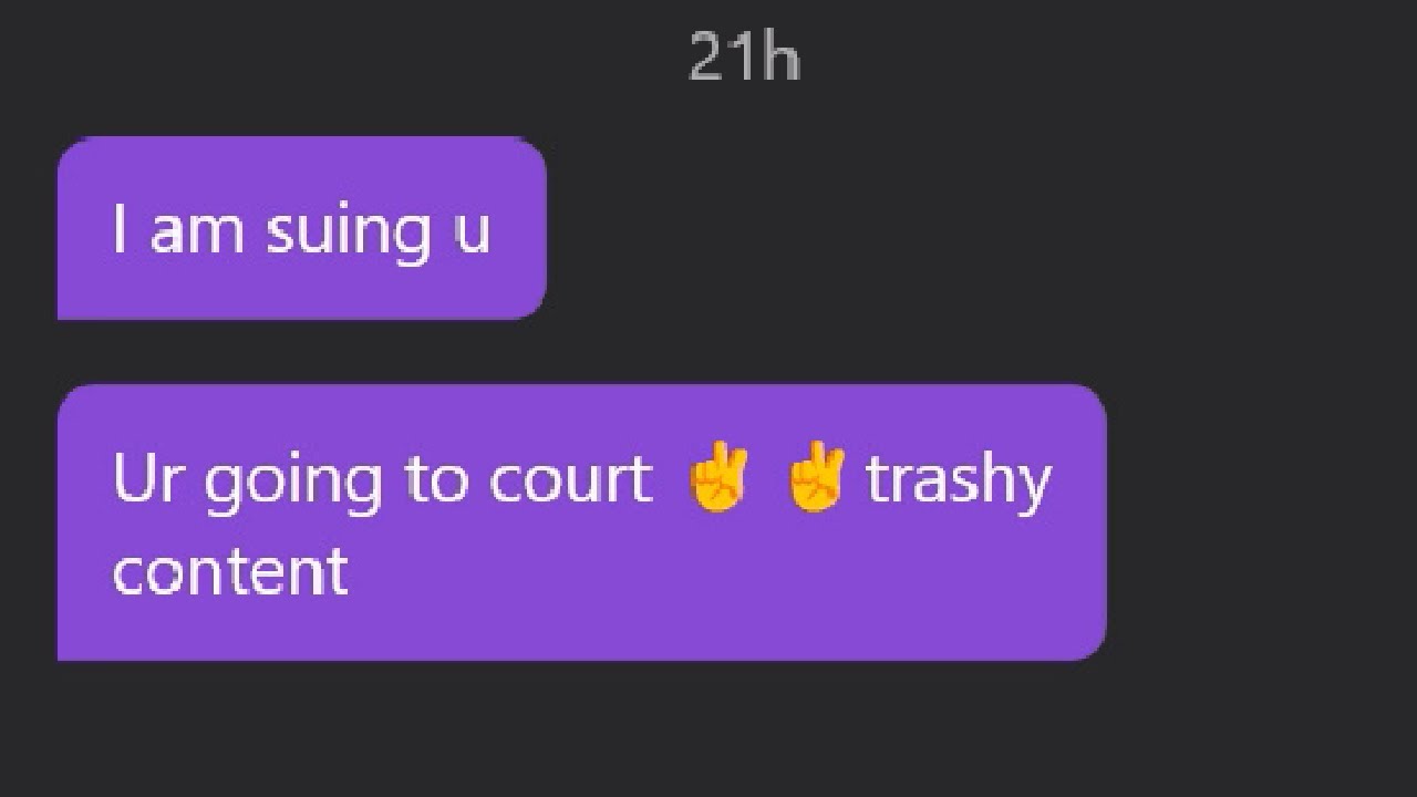 Xbox Scammer wants to Sue Me