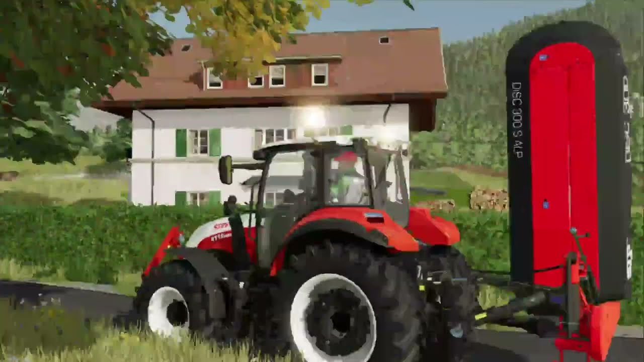 (Episode 3.)  Mowing the grass on a Dolenjska farm in Slovenia!