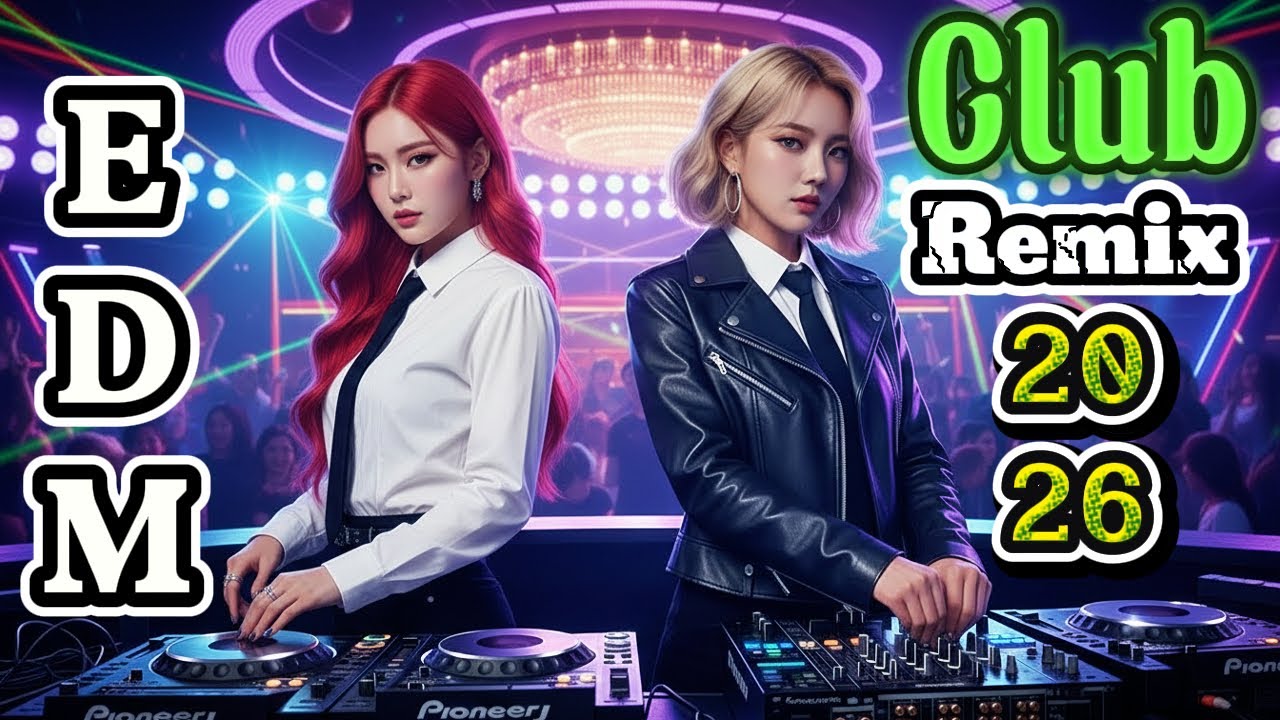 EDM Club Madness 2026 – DJ Remix Nonstop Party