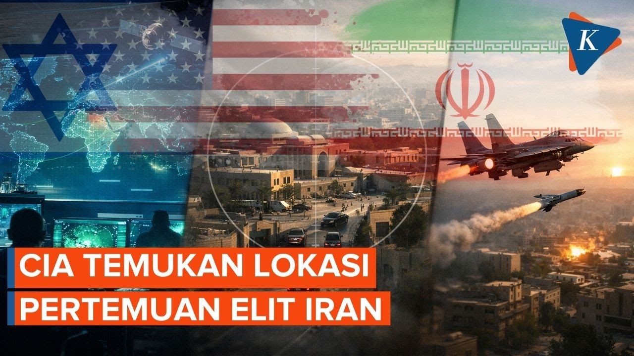 Dibalik Serangan AS-Israel ke Iran, CIA Temukan Lokasi Pertemuan Rahasia