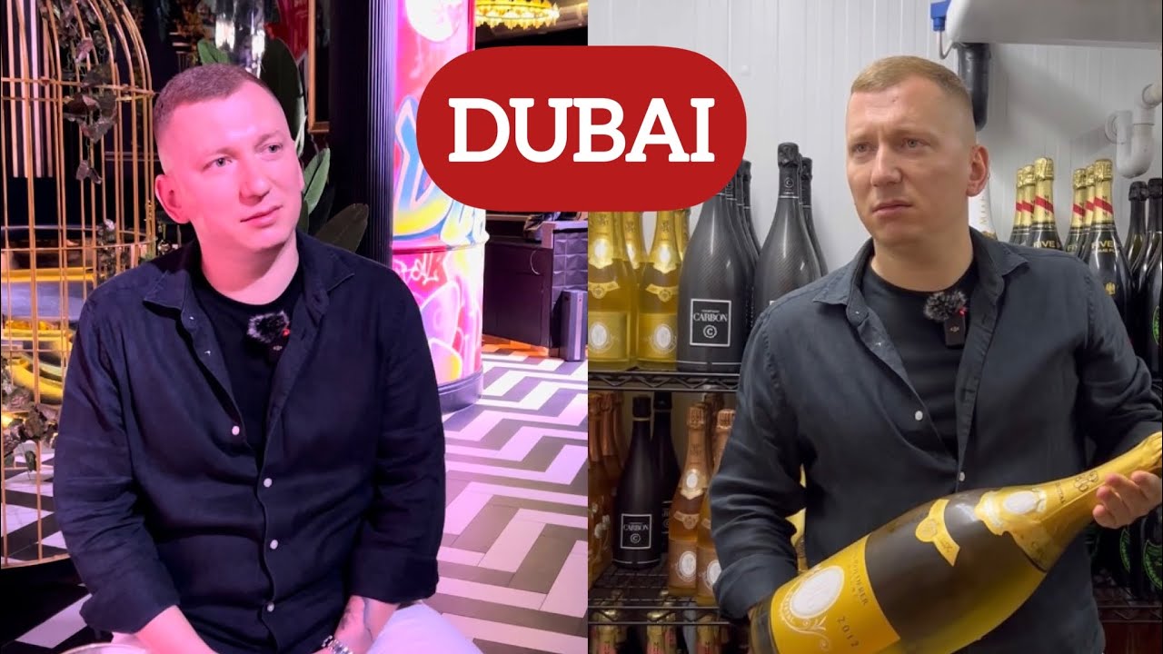 Moldovean în Dubai! Deține propriul apartament și muncește în localuri, unde șampania costă 50.000 €