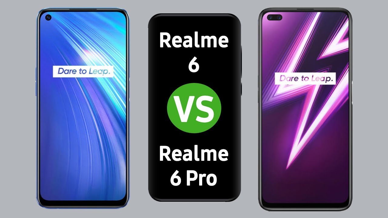 Realme 6 و Realme 6 Pro هواتف ريلمي الجديدة