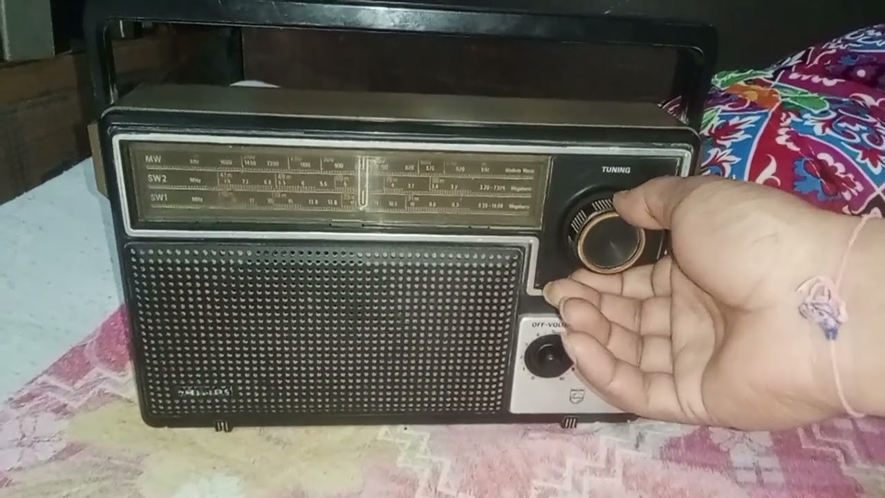 Philips commander 317 transister vintage radio