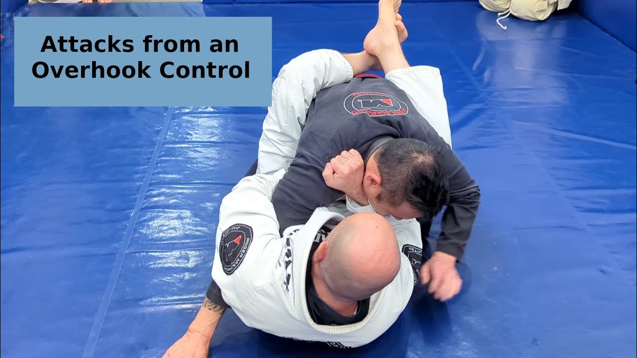 Cool Attacks from an Overhook Control #bjj  #jiujitsu