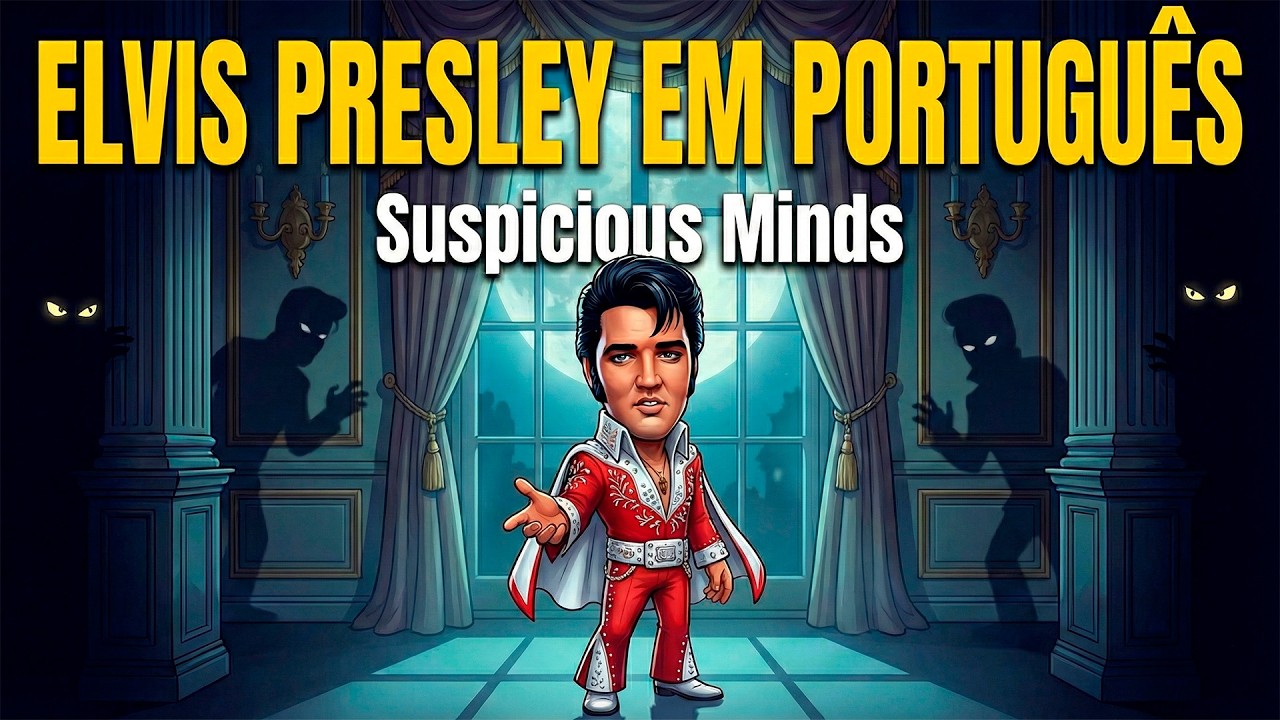 Suspicious Minds em Português | Elvis Presley Cover 1969 💔