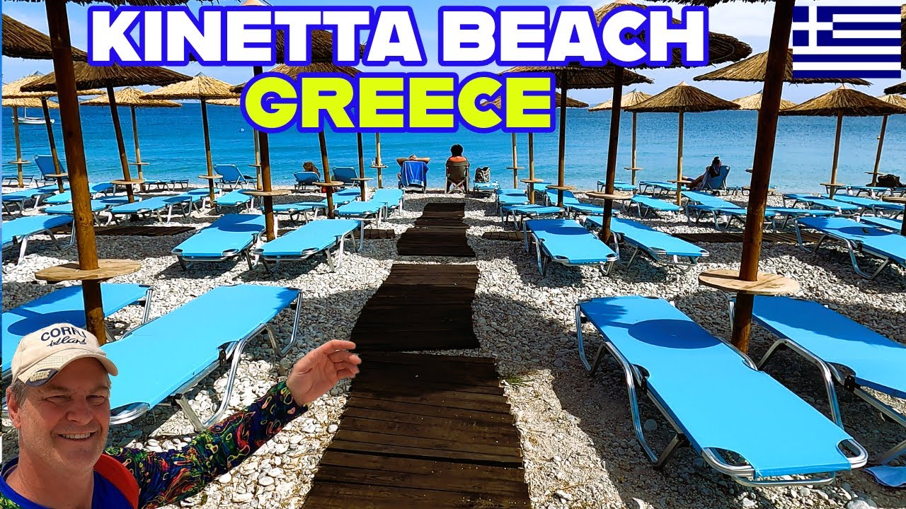 Kinetta Beach crystal clear water, Greece 🇬🇷