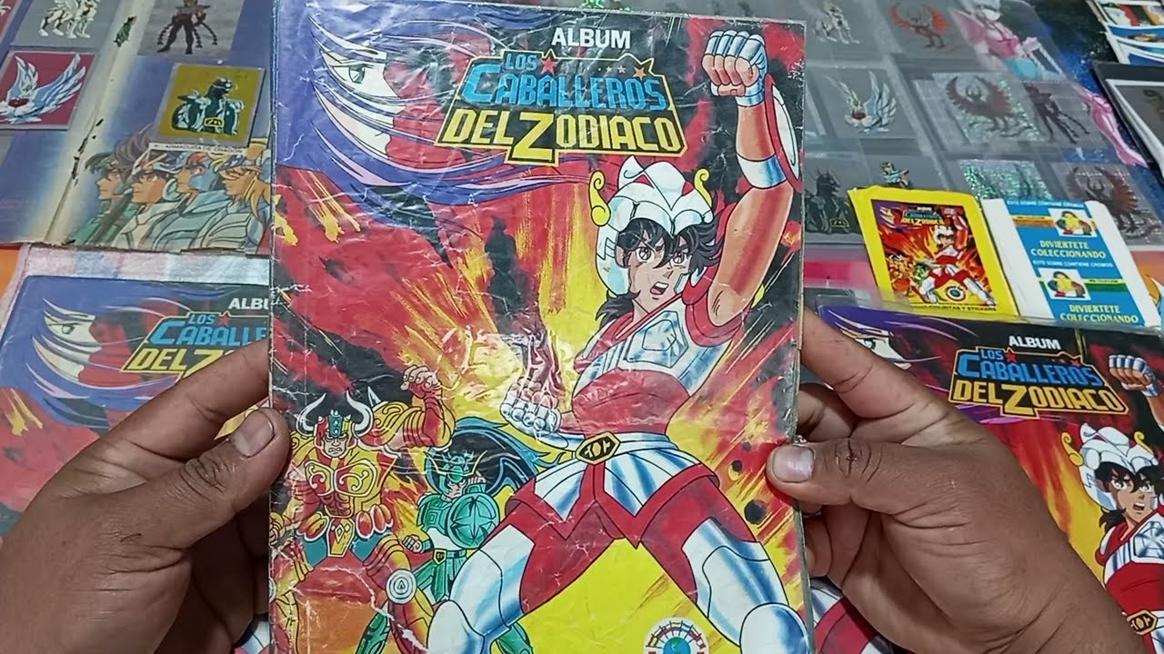 Álbum LOS CABALLEROS DEL ZODIACO 1 de Navarrete 1995 - Resumen completo variante de países