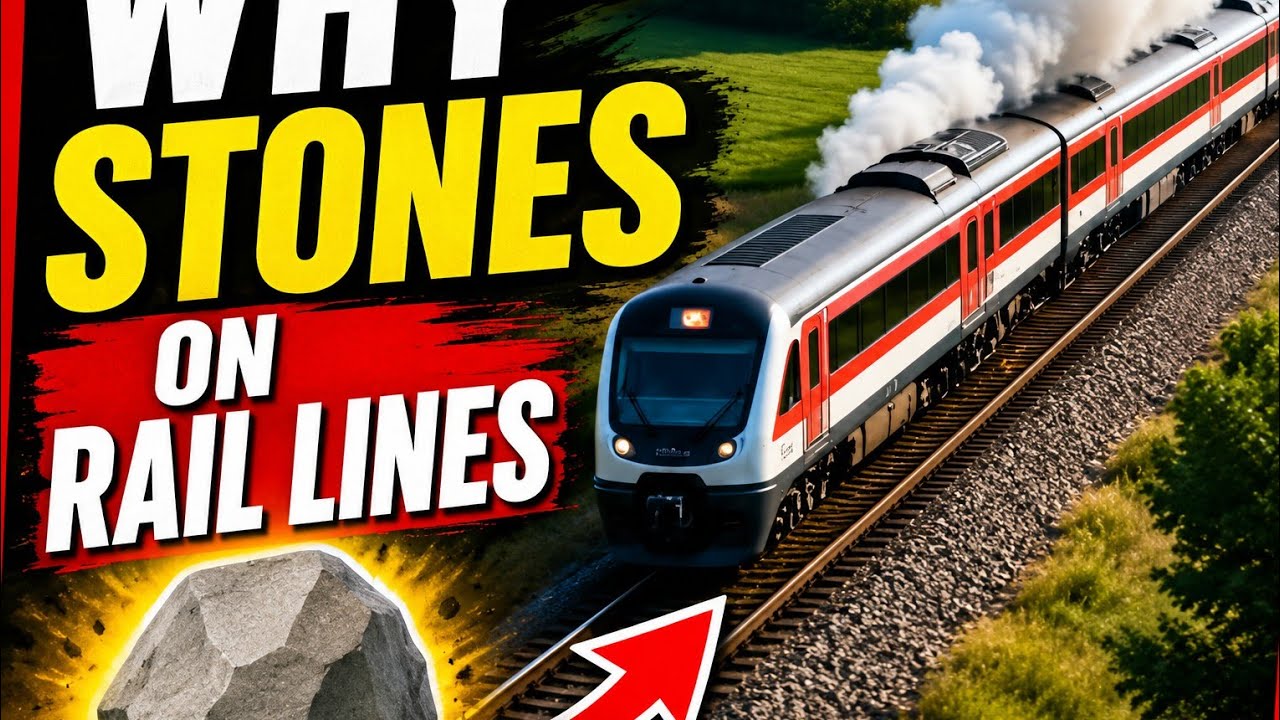 WHY Are There Stones Along Railway Tracks?