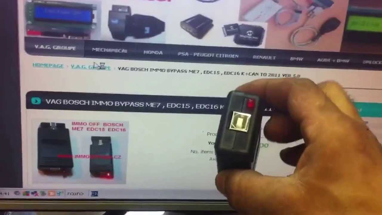 immobypass vag skoda audi bmw key programmer NOT WORKING DEVICE !!!