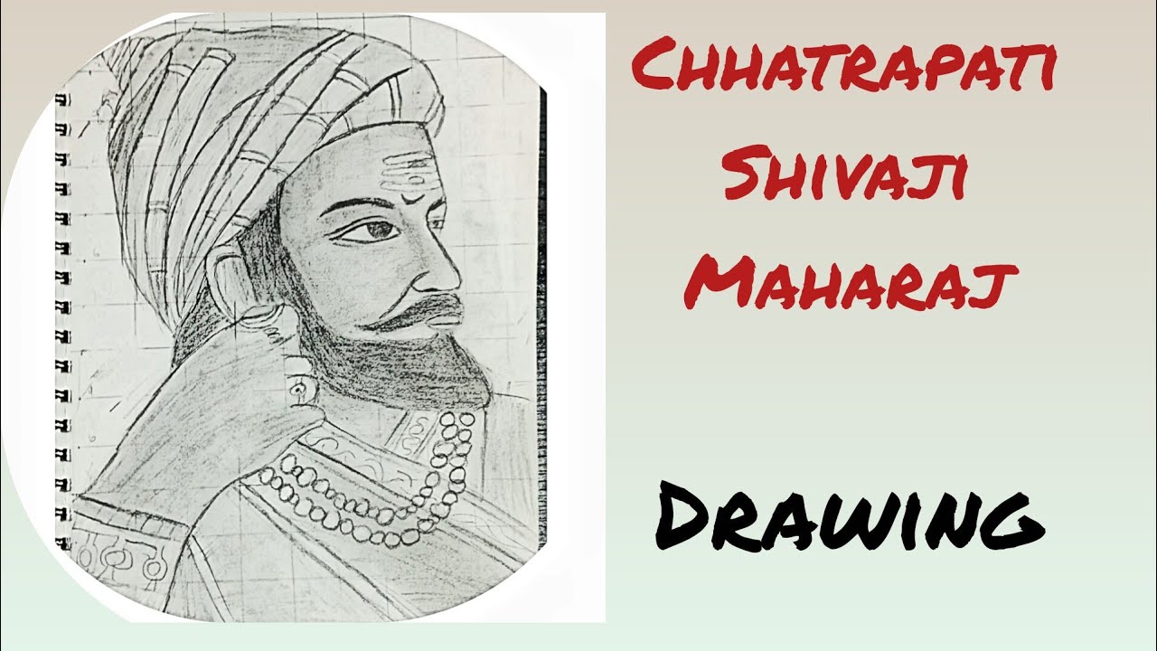 Shivaji Maharaj drawing / Shivaji Maharaj skatch #video #drawing 