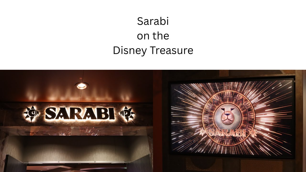 Disney Treasure Sarabi #disney #disneycruise #cruiseshipaddict #disneytreasure