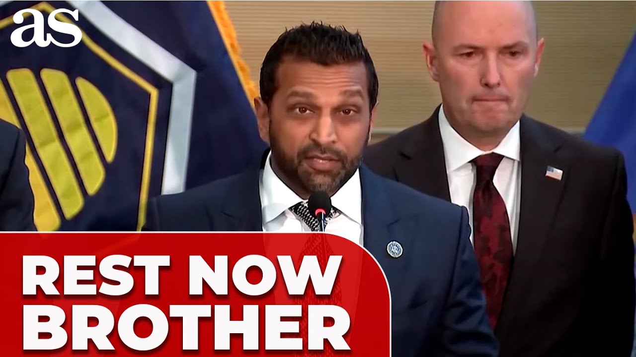 'I'LL SEE YOU AT VALHALLA': Kash Patel delivers MOVING TRIBUTE to Charlie Kirk