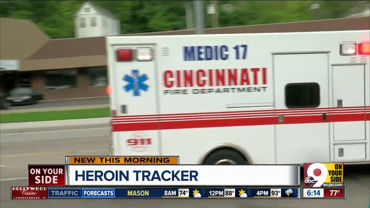 Cincinnati officials use unique online portal to track heroin overdoses
