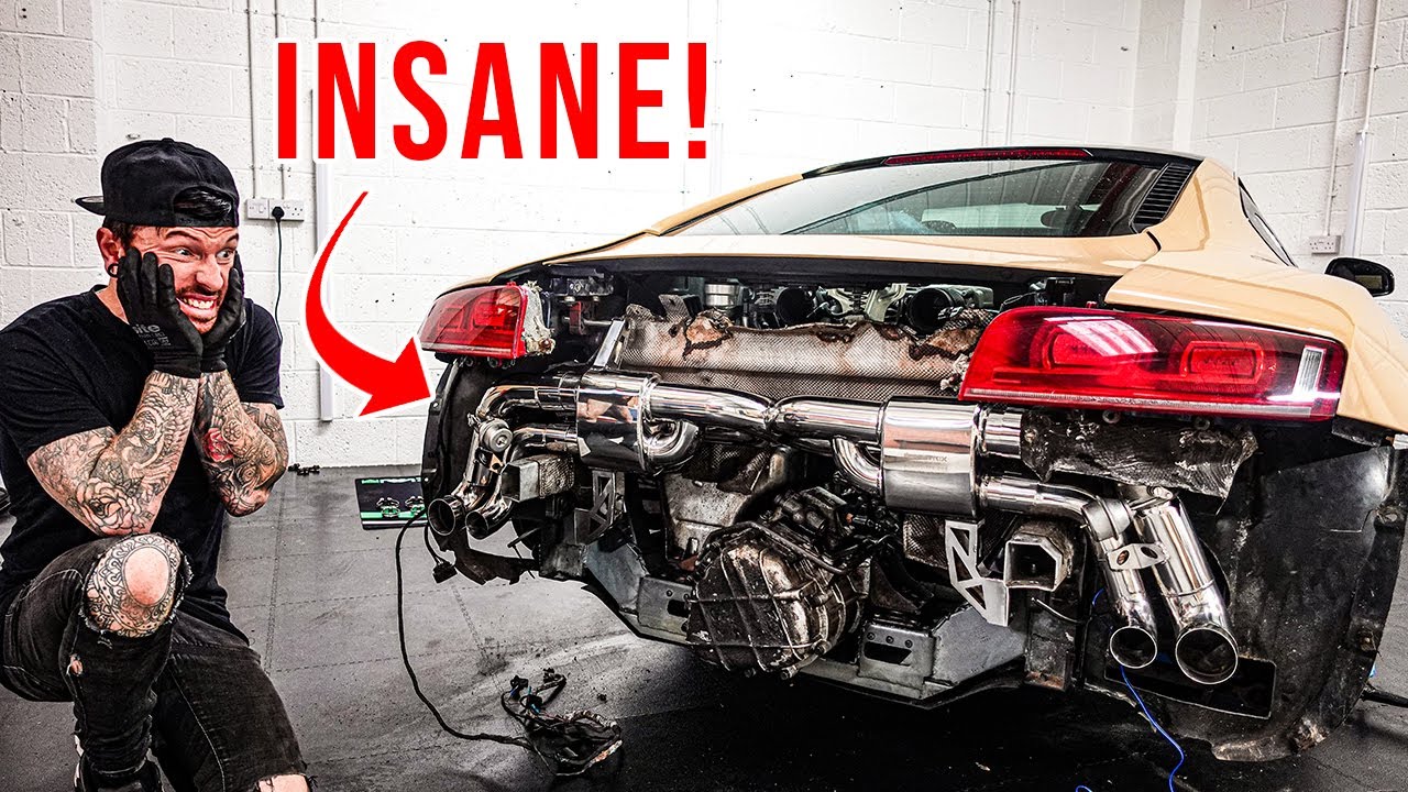 FITTING AN ARMYTRIX EXHAUST TO MY AUDI R8