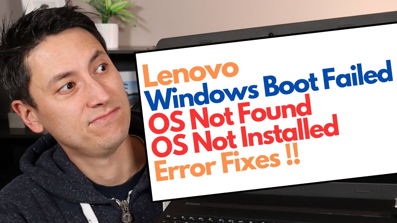 Как исправить ошибку «Сбой загрузки Windows на Lenovo, не найдена установленная операционная сист...