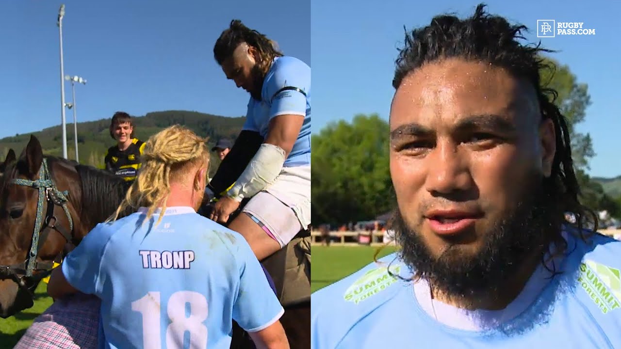 All Black great Ma'a Nonu turns out for heartland rugby team Ngāti Porou East Coast in New Zealand