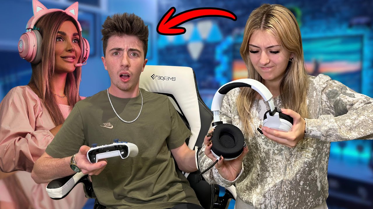 Gaming with Another Girl to see How my Girlfriend Reacts *Cheating Prank*
