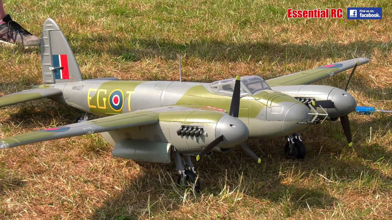 de Havilland DH.98 Mosquito WW2 FIGHTER BOMBER Duo (Freewing Electric RC)