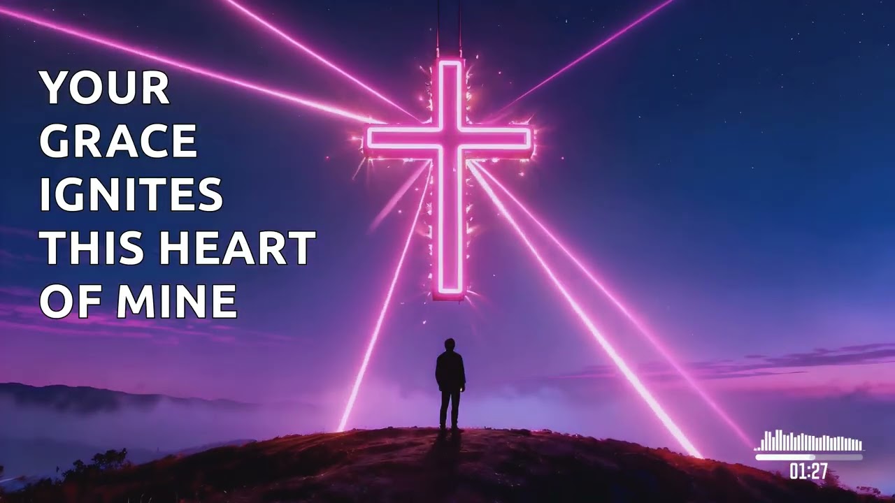 Jesus, Radiant Beam – A Cosmic Hymn of Grace | Synthwave Worship